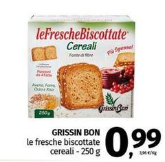 Grissin bon - Le Fresche Biscottate Cereali