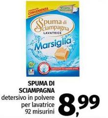 Spuma di Sciampagna - Detersivo In Polvere Per Lavatrice