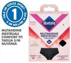 Nuvenia - Mutandine Comfort Fit Taglia S/M