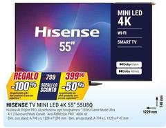 Hisense - Tv Mini Led 4k 55