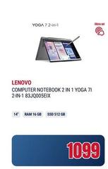 Lenovo - Computex Notebook 2 In 1 Yoga 71 2-in-1 83J005EX