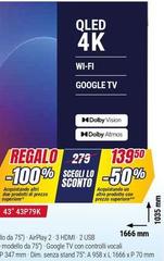 Google - Qled 4k Wi-fi  Tv