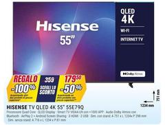 Hisense - Tv Qled 4k 55