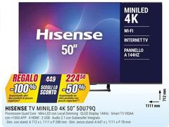 Hisense - Tv Miniled 4k 50