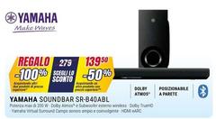 Yamaha - Soundbar SR-B40ABL
