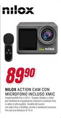 Nilox - Action Cam Con Microfono Incluso Xmic