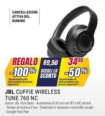 Jbl - Cuffie Wireless Tune 760 Nc
