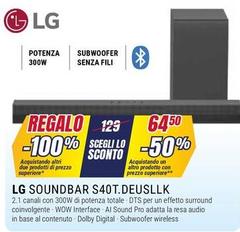 LG - Soundbar S40T.DEUSLLK