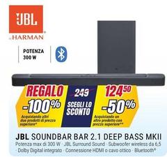 Jbl - Soundbar BAR 2.1 DEEP BAS Mkii