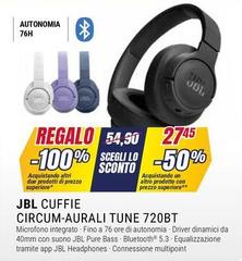 Jbl - Cuffie Circum-Aurali Tune 720BT