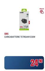 Sbs - Caricabatterie Tetrgan 1c30w
