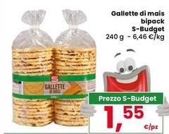 S budget - Gallette Di Mais Bipack
