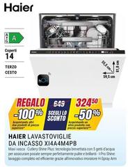 Haier - Lavastoviglie Da Incasso X14A4M4Pb