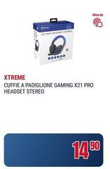 Xtreme - Cuffie A Padiglione Gaming X21 Pro Headset Stereo