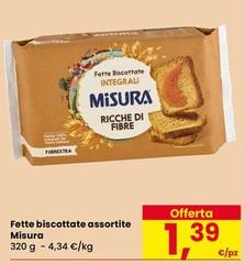Misura - Fette Biscottate Assortite