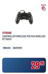 Xtreme - Controller Wireless Per Ps4 Wireless