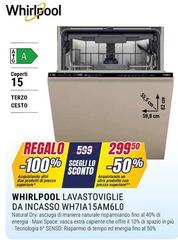 Whirlpool -  Lavastoviglie Da Incasso WH7IA15AM6L0