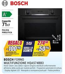 Bosch - Forno Multifunzione HQA574BBB3