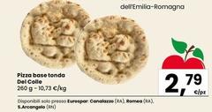 Del colle - Pizza Base Tonda