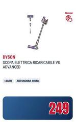 Dyson - Scopa Elettrica Ricaricabile V8 Advanced