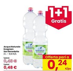 San Benedetto - Acqua Naturale Ecogreen