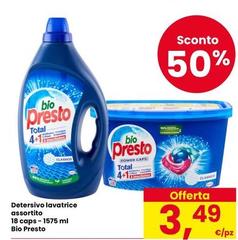 Bio Presto - Detersivo Lavatrice Assortito