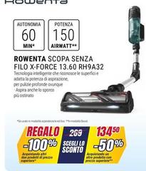 Rowenta - Scopa Senza Filo X-force 13.60 RH9A32