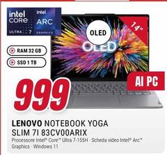 Lenovo - Notebook Yoga Slim 7i 83CV00Arix