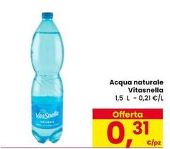 Vitasnella - Acqua Naturale