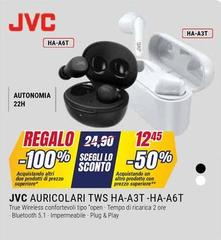 Jvc - Auricolari Tws HA-A3T -HA-A6T