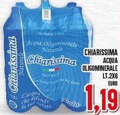 Chiarissima - Acqua Oligominerale