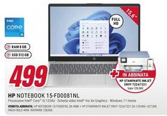 HP - Notebook 15-FD0081NL