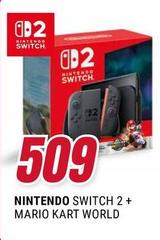 Nintendo - Switch 2 + Mario Kart World