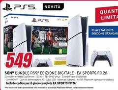 Sony - Bundle Ps5 Edizione Digitale