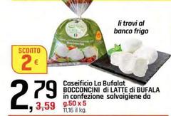 Caseificio La Bufalat -  Bocconcini Di Latte Di Bufala In Confezione Salvaigiene Da