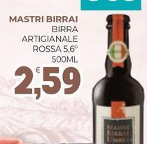 Mastri birrai umbri - Birra Artigianale Rossa