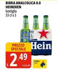 Heineken - Birra Analcolica 0.0