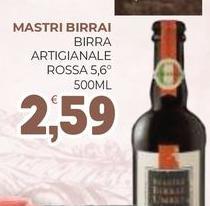 Mastri birrai umbri - Birra Artigianale Rossa