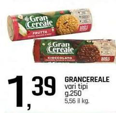 Gran cereale - Vari Tipi