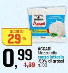 Accadì - Mozzarella Senza Lattosio
