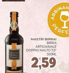 Mastri birrai umbri - Birra Artigianale Doppio Malto