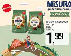 Misura - Biscotti Plant Based