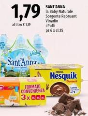 Sant'anna - La Baby Naturale Sorgente Rebruant