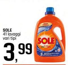 Sole - 41 Lavaggi