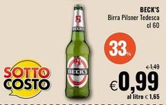 Becks - Birra Pilsner Tedasca