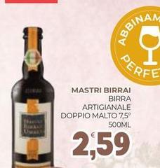 Mastri birrai umbri - Birra Artigianale Doppio Malto