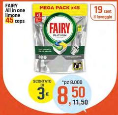 Fairy - All In One Limone Caps