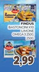 Findus - Bastoncini X10 Limone Omega 3