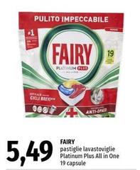 Fairy - Pastiglie Lavastoviglie Platinum Plus All In One