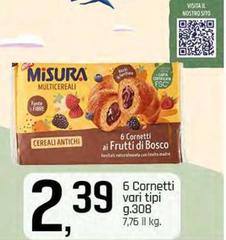 Misura - 6 Cornetti